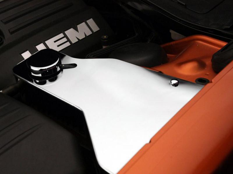 Polished Water Tank Cover 11-up Dodge Charger - Click Image to Close